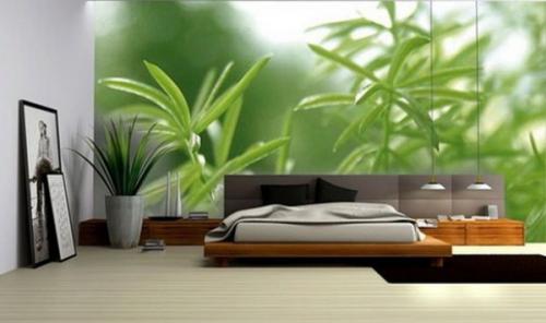 Идеальный цвет обоев для спальни. Материал обоев