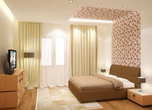 Обои для спальни, как выбирать. Какие обои выбрать в спальню: выбор цвета и материала
