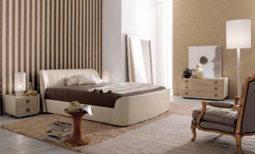 Комбинированные обои в маленькой спальне. Правила подбора обоев