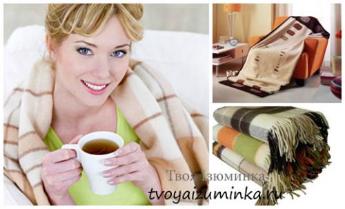 Теплый плед. Выбираем плед