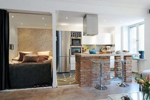 Объединение кухни с газом и гостиной. Перепланировка кухни в хрущевке