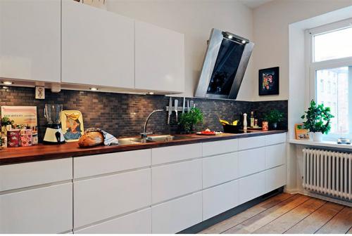 Фартук из дерева для кухни. Особенности деревянных фартуков 12 Фартук из дерева для кухни. Особенности деревянных фартуков 12