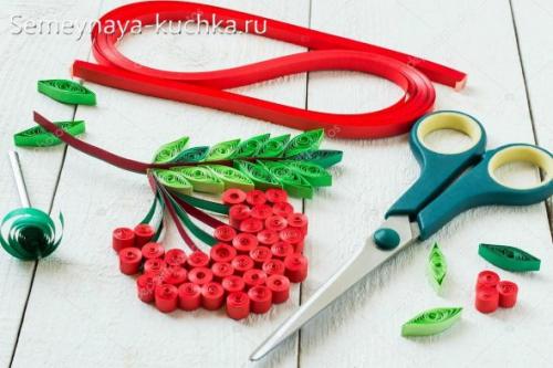 Поделки из бумаги на тему Осень. В технике квиллинг.