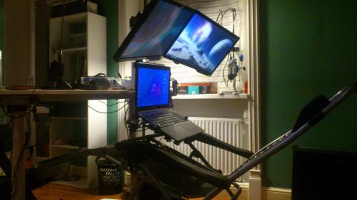 Как обустроить рабочее место за компьютером. Трансформируем рабочее место в лежачее за 200$