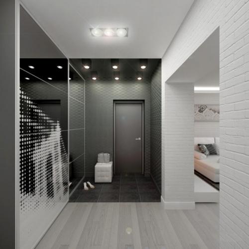 Дизайн проект двухкомнатной квартиры (фото)