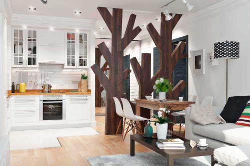 Дизайн двухкомнатной квартиры в панельном доме. Дизайн двухкомнатной квартиры: оптимизация пространства с помощью зонирования и перепланировки