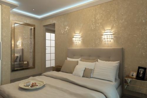 Спальня 3 на 3 метра дизайн. Дизайн интерьера комнаты 3 на 3 метра 03