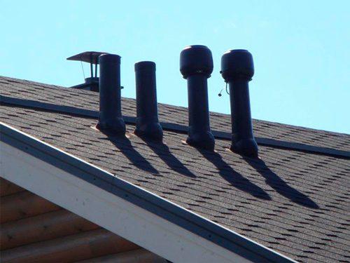 Вентиляция через стену или крышу. Особенности установки в коттеджах