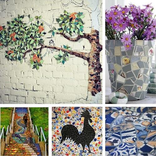 Как выложить узор из мозаики. Тонкости и особенности применения мозаики для облицовки