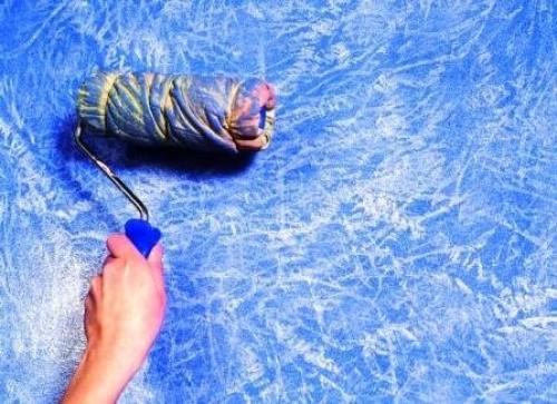 Тиккурила 7 полосы при окрашивании стен. Краски для стен от компании Тиккурила 05