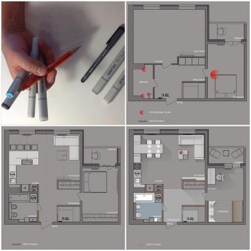 Варианты перепланировок двухкомнатных квартир. Перепланировка двухкомнатной квартиры 03 Варианты перепланировок двухкомнатных квартир. Перепланировка двухкомнатной квартиры 03