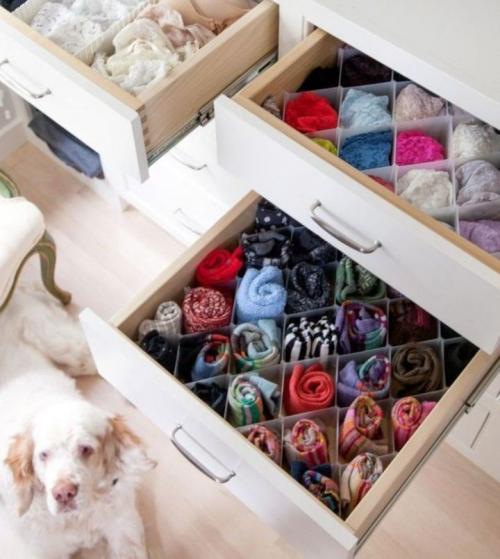 Порядок в шкафу идеи. Как навести порядок в шкафу