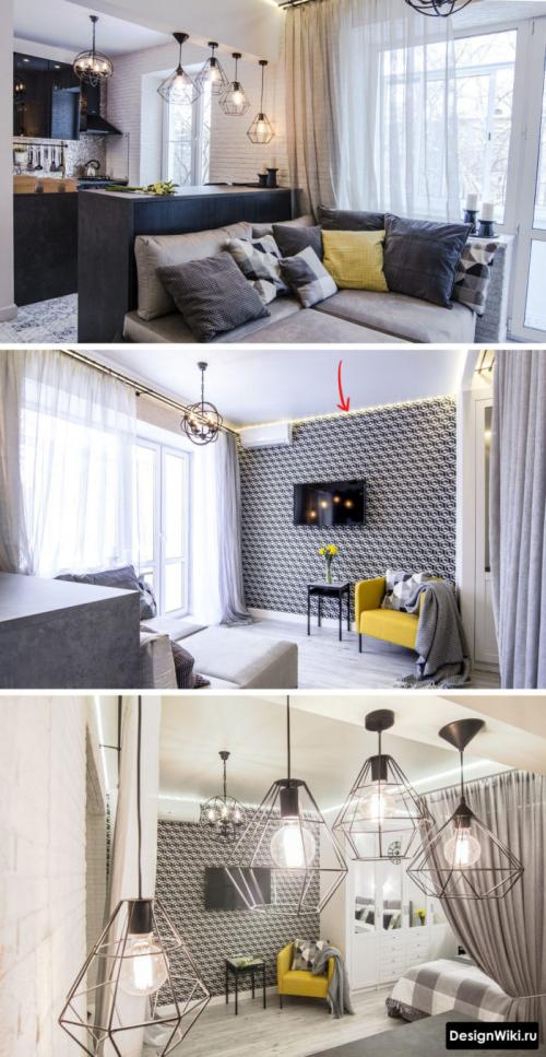 Гостиная кухня в панельном доме. Лучшие фото дизайна кухни-гостиной 01 Гостиная кухня в панельном доме. Лучшие фото дизайна кухни-гостиной 01