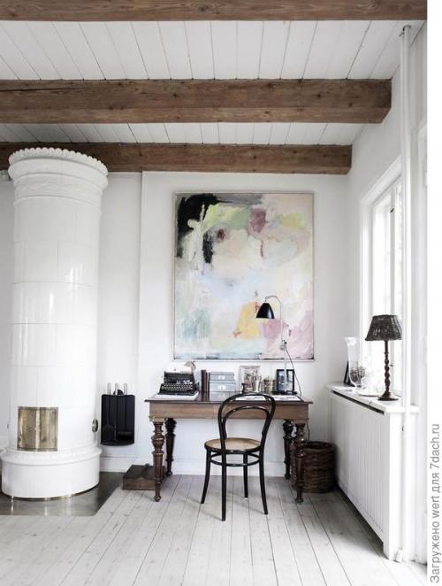 Интерьер домов в Дании. Уютный дачный интерьер на примере летнего домика в Дании