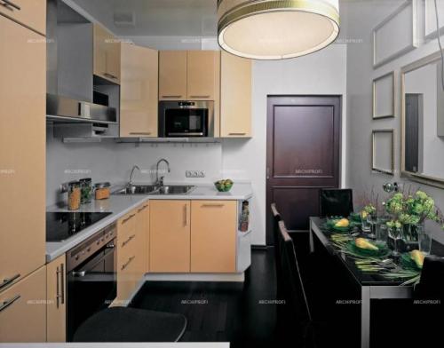 Маленькая кухня в панельном доме. Как увеличить площадь кухни в панельном доме?