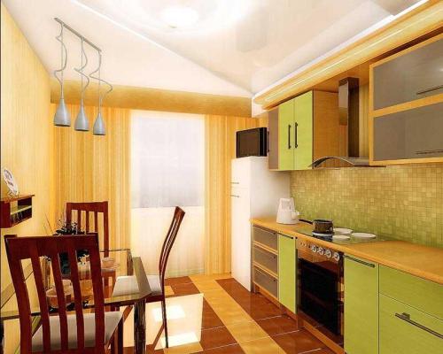 Маленькая кухня в панельном доме. Как увеличить площадь кухни в панельном доме?