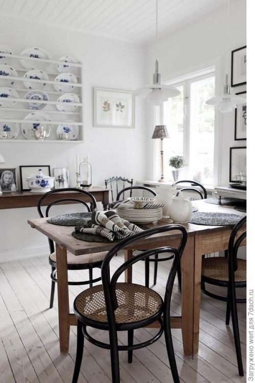 Интерьер домов в Дании. Уютный дачный интерьер на примере летнего домика в Дании