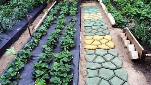 Устройство садовых дорожек. Самостоятельное мощение дорожек