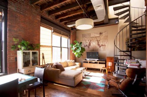 Кирпичная стена в стиле лофт своими руками. Стиль лофт: история возникновения