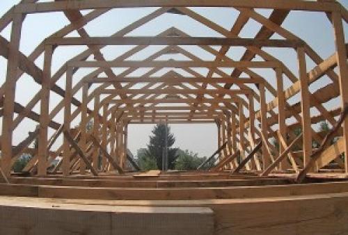 Мансардный этаж чертеж. Строительство мансарды своими руками чертежи фото