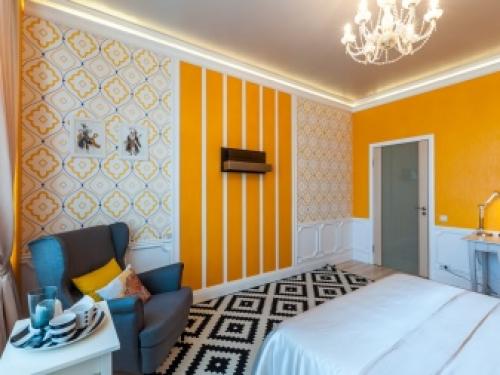 Какие обои подобрать в спальню. Какие обои выбрать в спальню: выбор цвета и материала 45