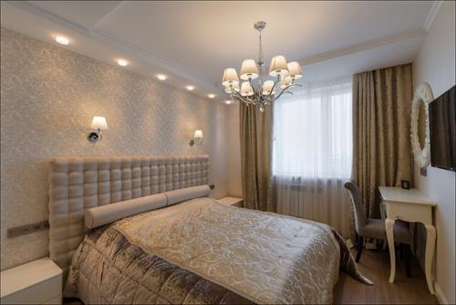 Какие обои подобрать в спальню. Какие обои выбрать в спальню: выбор цвета и материала 38