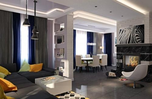 Точечное освещение в гостиной. Точечные светильники в гостиной — 96 фото проектов тотального и зонального освещения