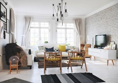 Скандинавский стиль. Материалы и отделка