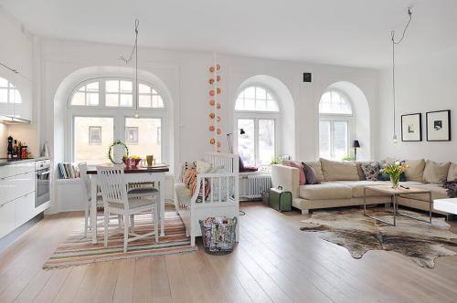 Скандинавский стиль. Материалы и отделка