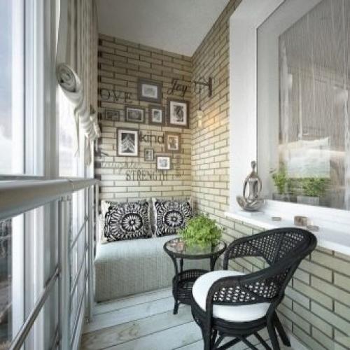 Лоджия в скандинавском стиле. Варианты офрмления балкона в различных стилях 05 Лоджия в скандинавском стиле. Варианты офрмления балкона в различных стилях 05