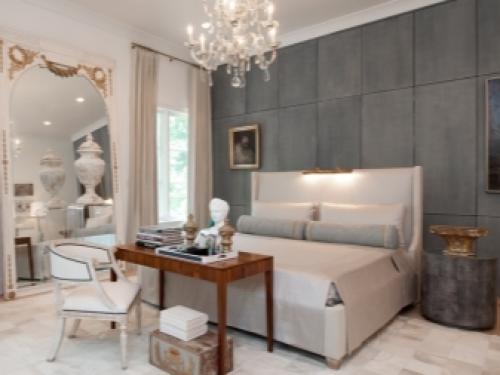 Лепнина в спальне над кроватью. Арка над кроватью в спальне 03 Лепнина в спальне над кроватью. Арка над кроватью в спальне 03