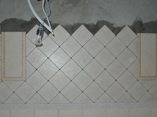 Технология укладки плитки в ванной комнате. Этапы работ