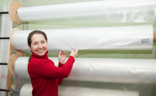 Пленка для парника. Обычная полиэтиленовая плёнка