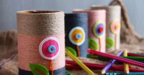 Как украсить комнату своими руками из подручных материалов. Декор из втулок туалетной бумаги