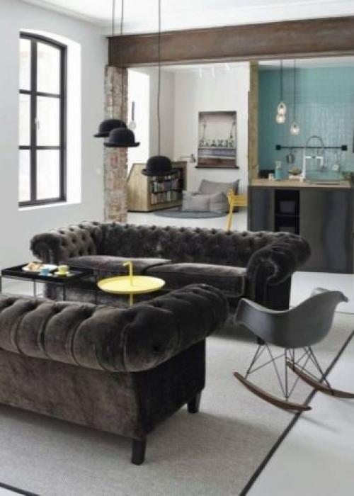 Обои на кухню зеленые. Зеленые обои на кухне 13