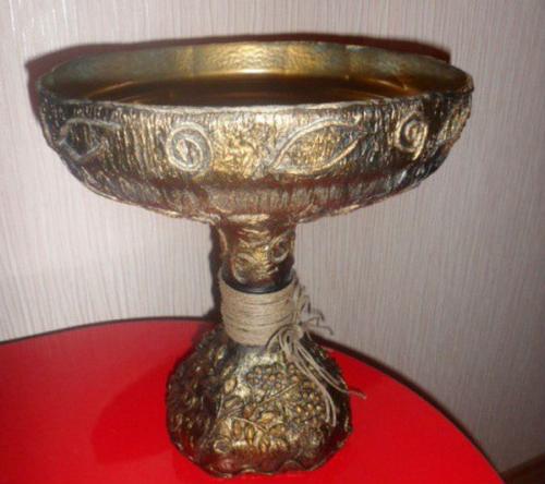 Простая ваза из пластиковой бутылки. Ваза из пластиковой бутылки