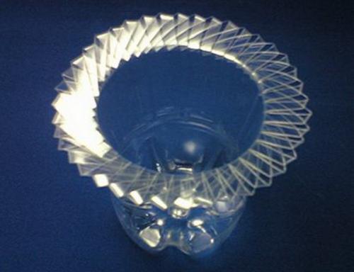 Простая ваза из пластиковой бутылки. Ваза из пластиковой бутылки