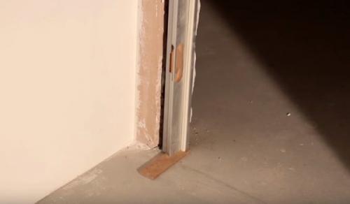 Коробка для дверей скрытого монтажа. Установка дверной коробки