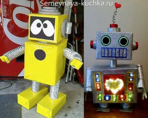 Поделки своими руками для детей 9-10 лет. РОБОТЫ.