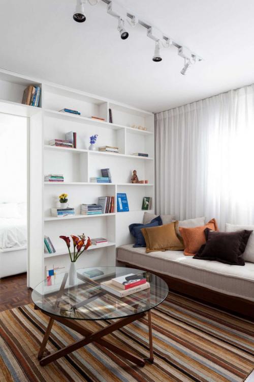 Как обставить однокомнатную квартиру недорого. Уютная хрущевка