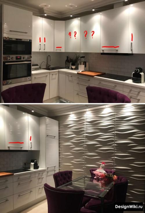 Кухня 2 м н. Расположение мебели 03 Кухня 2 м н. Расположение мебели 03