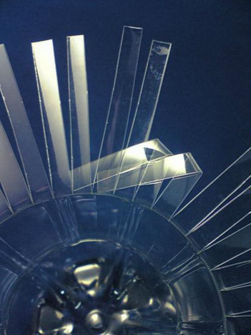 Простая ваза из пластиковой бутылки. Ваза из пластиковой бутылки