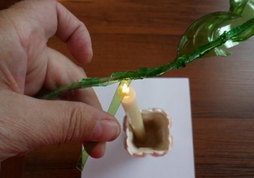 Ромашки из бутылок пластиковых. Белые ромашки из пластиковых бутылок