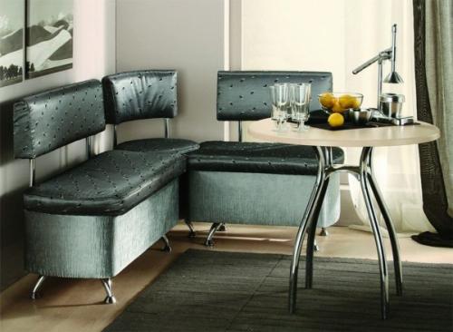 Дизайн кухни с диваном. Как удачнее всего расположить диван на маленькой кухне