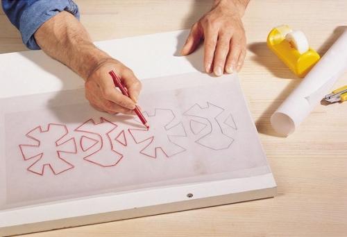 Рисунки на стенах своими руками трафареты. Как сделать трафарет своими руками