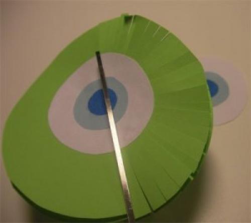 Поделка своими руками стрекоза. Объемная аппликация из цветной бумаги. Стрекоза