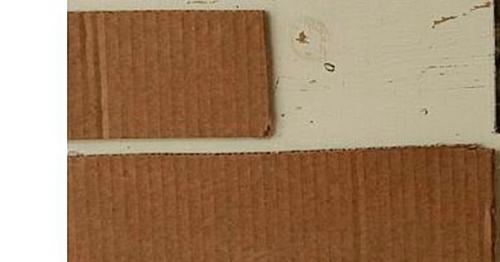 Имитация кирпичной стены из картона. Декор интерьера. Стены под кирпич своими руками из картонных коробок.