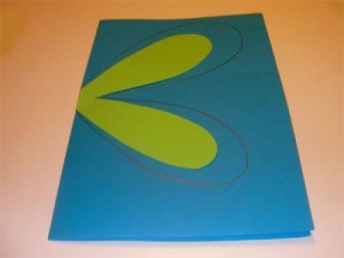 Поделка своими руками стрекоза. Объемная аппликация из цветной бумаги. Стрекоза