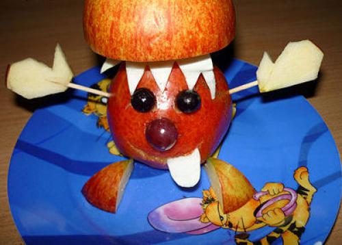 Осенняя поделка своими руками. Осенняя поделка из овощей и фруктов «Грибы». Пошаговый мастер класс