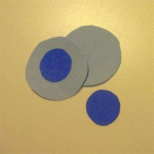 Поделка своими руками стрекоза. Объемная аппликация из цветной бумаги. Стрекоза